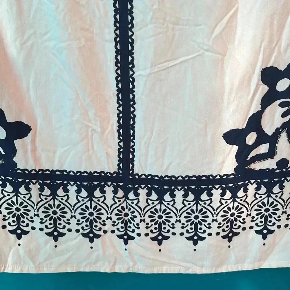 Free People tunic/dress printed boho